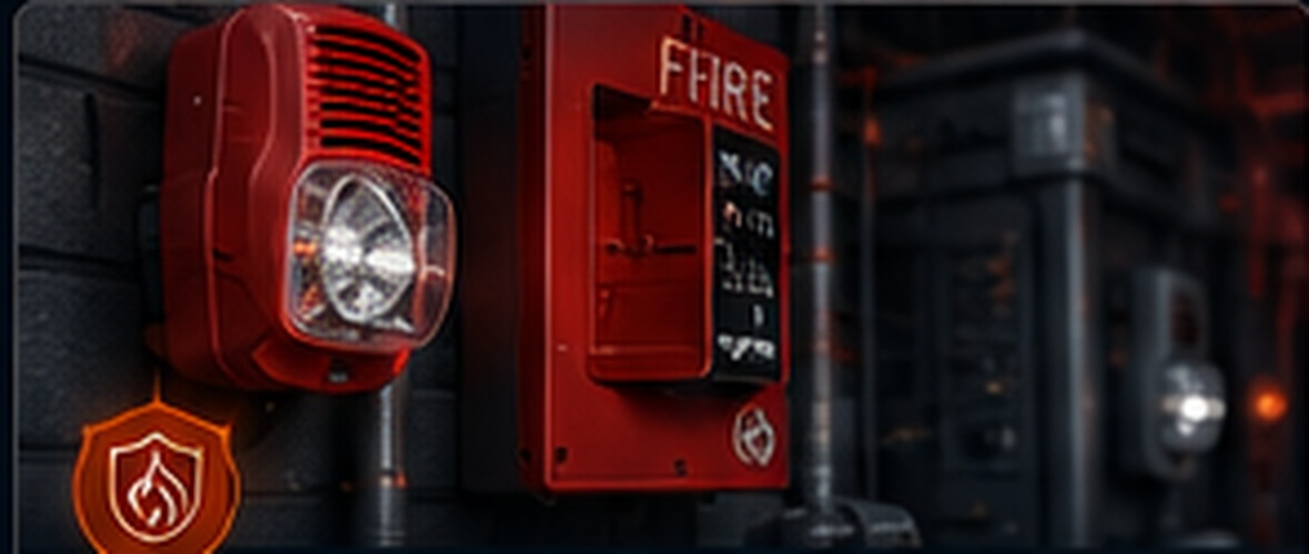 Commercial fire alarm and life safety equipment